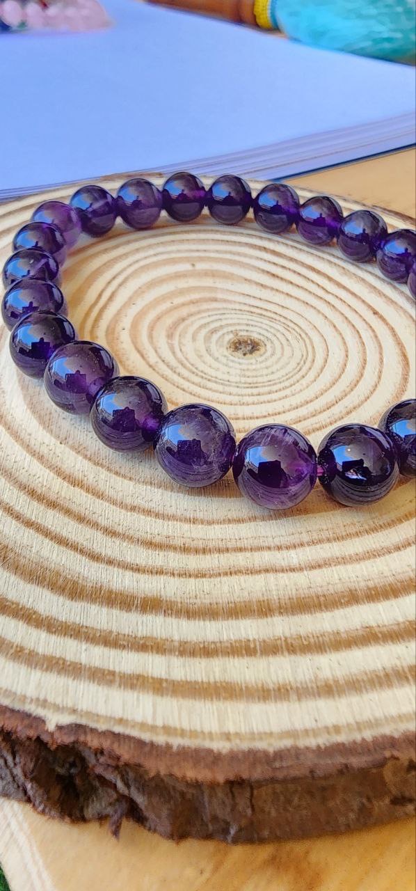 Amethyst Crystal Bracelet
