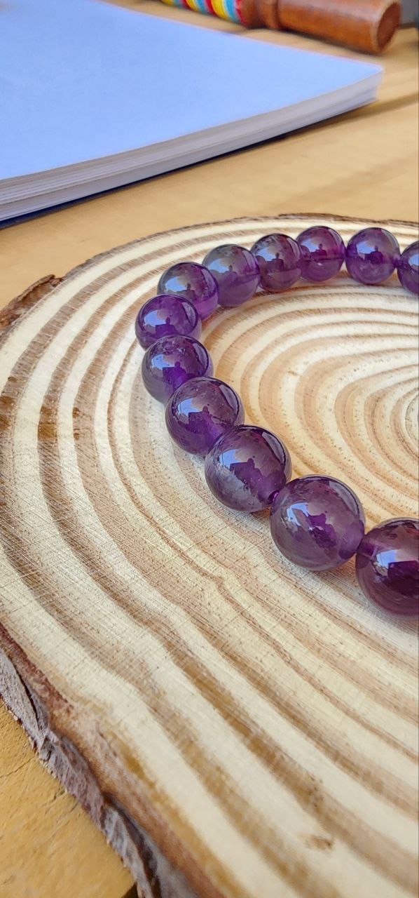 Amethyst Crystal Bracelet
