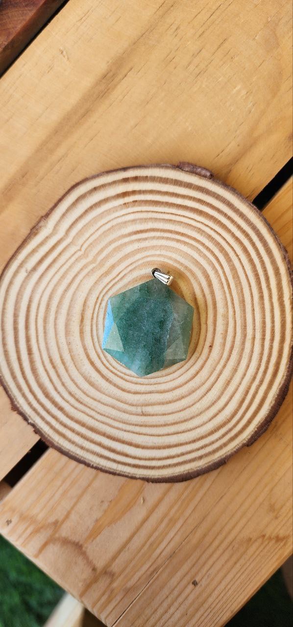 Star of David Green Aventurine