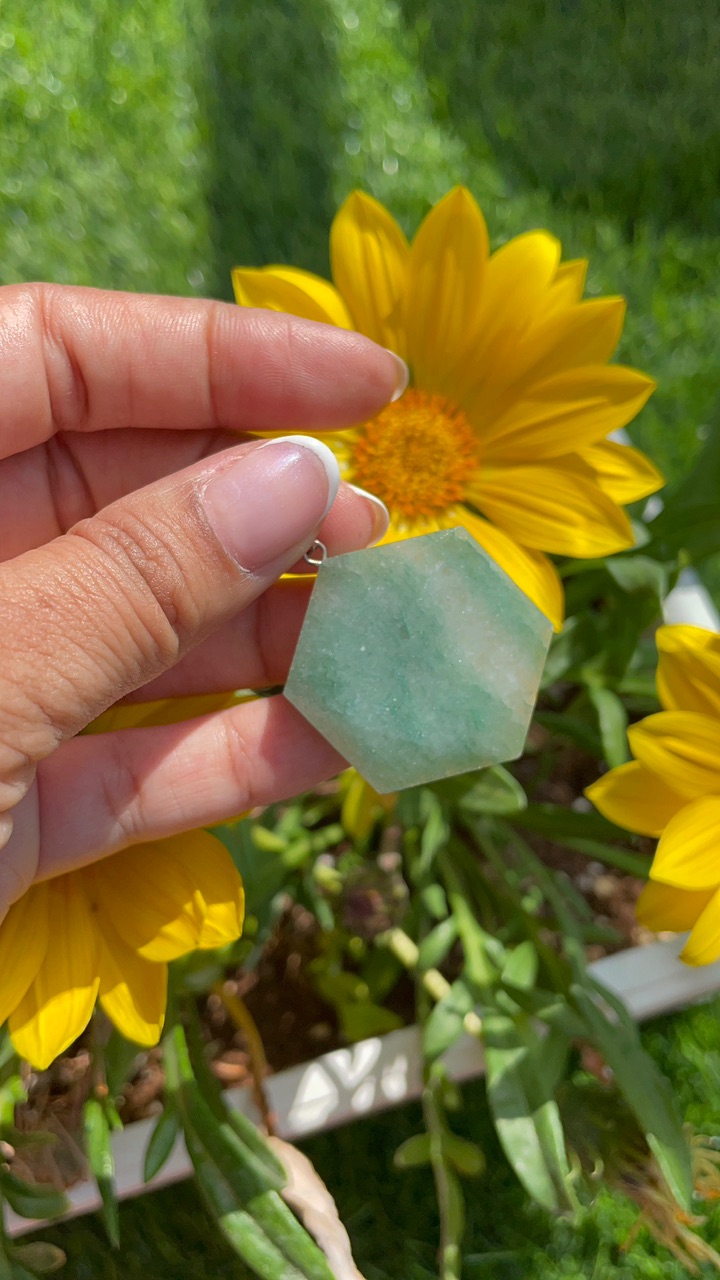 Star of David Green Aventurine