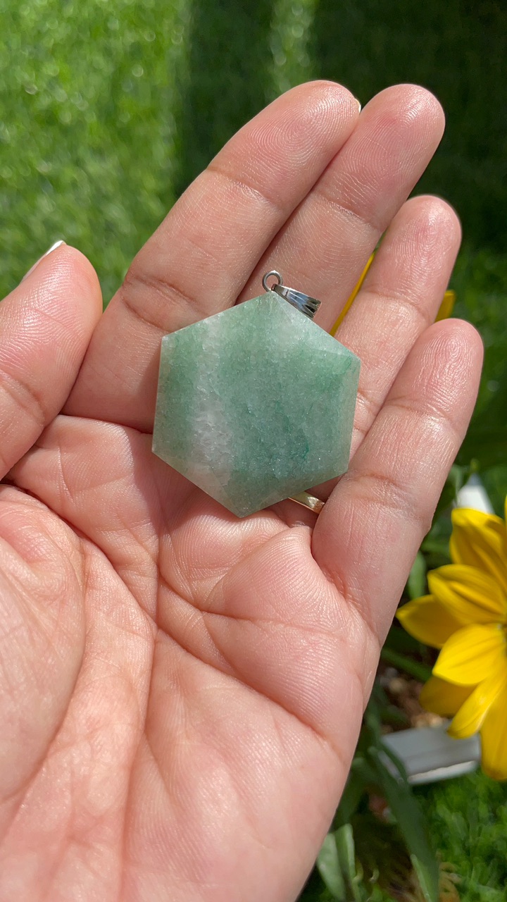 Star of David Green Aventurine